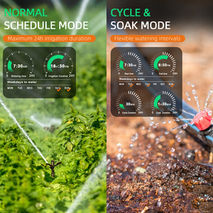 Venta caliente Aqualin WiFi Temporizador Controlador de agua de riego automático Temporizador de riego por goteo de plástico para riego de jardín Hecho - Product Image 5