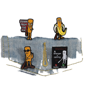 Tung Tung Tung Sahur Pin <span class=keywords><strong>de</strong></span> Esmalte, Broche <span class=keywords><strong>de</strong></span> Metal y Pin <span class=keywords><strong>de</strong></span> Solapa con Impresión Tipográfica y Pintado, Tema <span class=keywords><strong>de</strong></span> Amor, Personaje Divertido, Joyería, Regalo - Product Image 1
