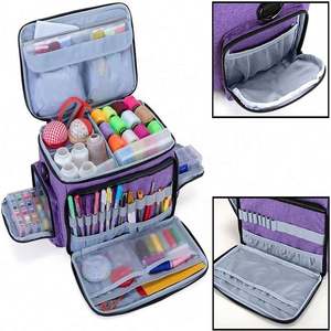 ตัวอย่างฟรี กระเป๋าใส่จักรเย็บผ้าแบบมีล้ออเนกประสงค์ ทนทาน เหมาะสำหรับธุรกิจ โรงแรม งานแต่งงาน มีช่องใส่ของหลายช่อง ป้องกันฝุ่น - Product Image 3