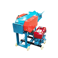 Broyeur de fourrage horizontal diesel 2,5t pour usage agricole