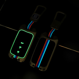 Accesorios de coche Aleación de Zinc + funda de silicona para mando a distancia de coche adecuada para Honda Accord Civic Vezel Odyssey Elysion - Product Image 3