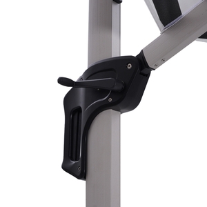 Sombrilla de Jardín Personalizada de <span class=keywords><strong>3m</strong></span>, Sombrilla de <span class=keywords><strong>Patio</strong></span> <span class=keywords><strong>Cantilever</strong></span> de Aluminio para Exteriores con Panel Solar - Product Image 3
