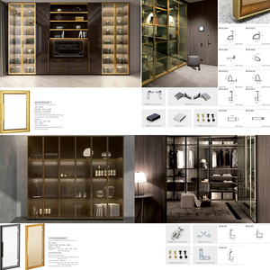 6000 di fabbrica serie alluminio estruso telaio in vetro anodizzato in lega di alluminio profili di estrusione per armadio porta scorrevole - Product Image 5