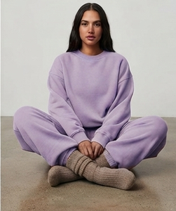 Premium Baggy <b>Sweatpants</b> Wide Leg Oversized Loose Fit Casual Lounge Trousers <b>For</b> <b>Women</b> - Product Image 3