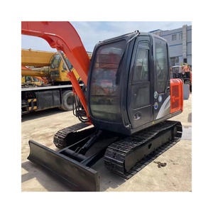 Excavadora de cadenas usada Hitachi ZX60 de 6 toneladas, maquinaria de construcción en venta - Product Image 3