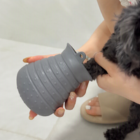 ZMaker Nouveau Style Tasse de Nettoyage Portable pour Pattes de Chien, Lave-Pattes pour Animaux avec Brosse de Nettoyage pour Chiens et Chats, Massage et Toilettage des Griffes Sales