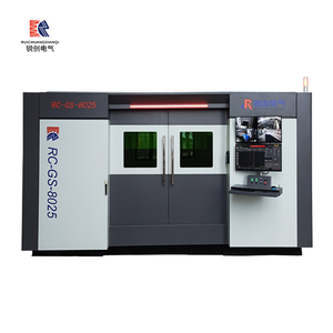 Mesin pemotong Laser serat 6000*2500mm, mesin pemotong Laser ganda 6KW/8KW/10KW/12kW Format besar - Product Image 4