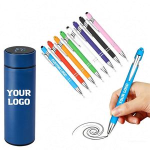 Stylo publicitaire personnalisé avec logo, stylo cadeau d'entreprise avec logo pour l'écriture au bureau ou à l'école - Product Image 1
