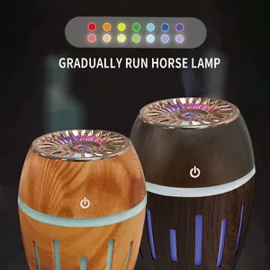 Humificador <span class=keywords><strong>De</strong></span> <span class=keywords><strong>Ar</strong></span> <span class=keywords><strong>De</strong></span> grano <span class=keywords><strong>De</strong></span> madera para el hogar 300Ml Usb Mini <span class=keywords><strong>humidificador</strong></span> <span class=keywords><strong>De</strong></span> aire portátil ultrasónico para coche con luz nocturna - Product Image 2