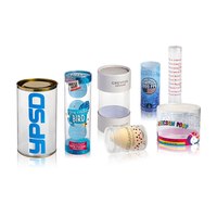 Boîte en plastique transparente pour aliments sur mesure OEM/ODM, tube rond en PVC transparent pour l'emballage