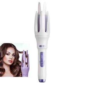 Mới Ra mắt 32Mm Bộ 10 Thứ Hai Xoay Vẫy Tóc Dài Gốm Xách Tay Tóc Curler Tự Động Tóc Curler Xoay Curling - Product Image 1