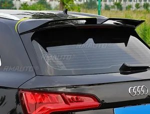Pour Audi Q5 2017-2023 Aileron arrière Kit carrosserie en plastique ABS Spoiler de toit arrière Accessoires de voiture Spoiler de toit arrière Kit carrosserie - Product Image 6
