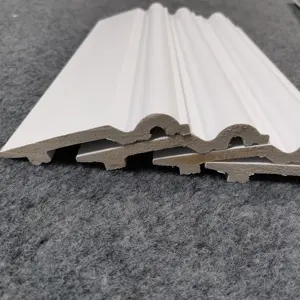 Flooring Baseboard Skirting 2.4m Length Pure White Ps Skirting