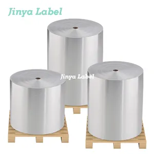 Chinese Factory Outlet Self Adhesive Label Jumbo Low Prices PET PP Bopp Label Paper Jumbo Roll Wholesale