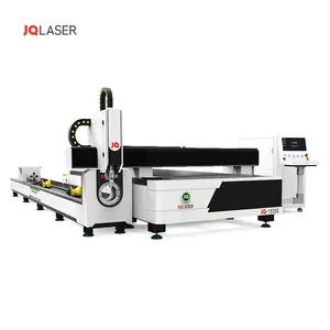 JQLASER 1530C 1000-4000w 금속 강판 및 튜브 통합 섬유 레이저 절단기