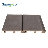 Extérieur Bois Plastique Composite 179X21mm Revêtement mural Extérieur WPC Panneau mural Extérieur