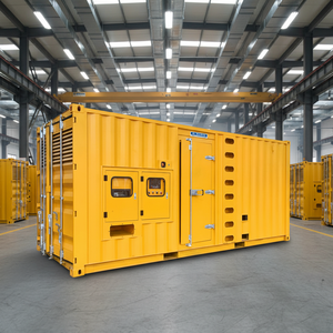 Generadores Cummings Perkins de 20-1200kW 200-1000kVA Silenciosos en Contenedor Abierto con Remolque, 4/6/12 Cilindros - Product Image 5