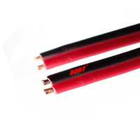 Kabel Speaker Peralatan Rumah Tangga Khusus UL2468 2 Inti Ganda PVC 16-28awg Kabel Kembar