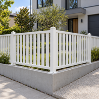 Panneau de clôture vertical en aluminium sur mesure, écran d'intimité, canal en F, revêtement en poudre, fabrication directe