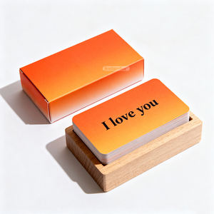 Tarjetas de Diálogo Personalizadas al por Mayor, 50 Piezas, Entretenimiento en el Hogar, Tarjetas de Afirmación Personalizadas con Caja - Product Image 2