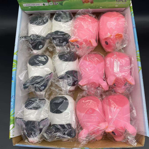 Mignon belle forme de cochons doux presser sensoriel Fidget jouet décompression soulagement de l'anxiété Anti-Stress TPR rebond lent enfants unisexe - Product Image 3