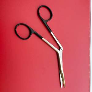 Tijeras nasales Heymann, 18cm, instrumentos quirúrgicos alemanes de acero inoxidable de alta calidad, grado médico, Pakistán - Product Image 1