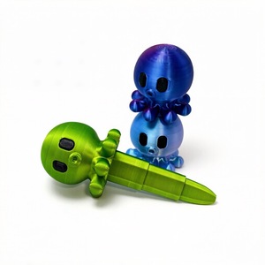Espada Retráctil de Pulpo Impresa en 3D, Lindo Juguete Antiestrés de Pulpo, Espada de Juguete para Niños, Regalo Artesanal de Decoración para el Hogar - Product Image 3