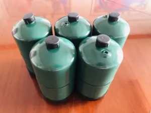 1 Lb Empty Propane Cylinder Tank With CGA600 Connection