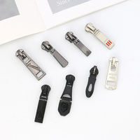 Vente en gros # 3 # 5 # 8 # 10 tirettes de fermeture éclair métalliques autobloquantes pour fermetures éclair en nylon, métal et résine, accessoires de couture pour vêtements