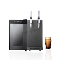 Distributeur de café froid Nitro TWBEVERAGE à performance stable, connectable aux fûts BIB, avec réfrigérateur