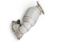 Downpipe Knalpot untuk Hyundai Coupe 2.0T 2009-2015 Modifikasi Knalpot Performa Tinggi Peningkatan Tenaga Performa Balap