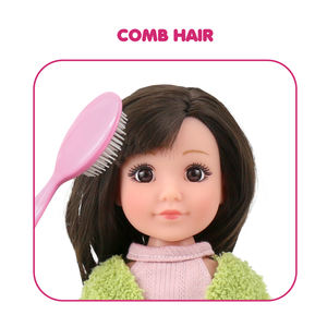 Poupée Reborn de 12 pouces, poupée de fête à <span class=keywords><strong>corps</strong></span> <span class=keywords><strong>dur</strong></span> pour filles avec de beaux vêtements, 3 modèles assortis - Product Image 5