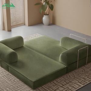 <span class=keywords><strong>Canapé</strong></span>-<span class=keywords><strong>lit</strong></span> carré à compression sous vide avec pieds extensibles en acier inoxydable et mousse haute densité, best-seller <span class=keywords><strong>pour</strong></span> le salon - Product Image 4