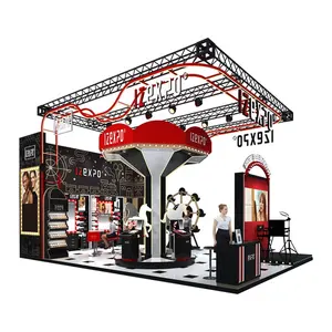 Cabine de exposição para feiras comerciais de China, cabine modular de 10x20 para exposições de beleza, outros equipamentos para feiras comerciais, cenário personalizado