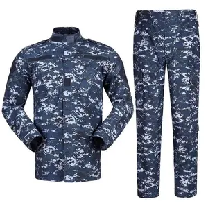 2023 Duurzame Twill Digitale Oceaan Acu Uniform Camouflage Tactisch Pak Op Voorraad