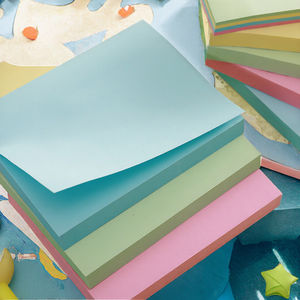 กระดาษโน้ตแบบมีกาวในตัว คุณภาพพรีเมียม สีพาสเทล ขนาด 7.6x10 ซม. ยี่ห้อ MS สำหรับใช้ในสำนักงานและใช้ในชีวิตประจำวัน - Product Image 3