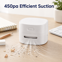 Aspirateur de bureau personnalisé à faible bruit et résistant aux chocs pour la collecte de petits débris sur table de maquillage