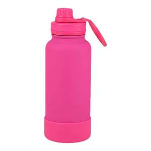Tapa de paja magnética Botellas de agua Soporte de teléfono popular personalizado 32 Oz Frasco de vacío Soporte de teléfono Diseño de moda Botella Vaso - Product Image 4