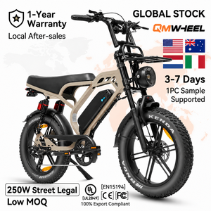 Bicicleta Eléctrica Todoterreno QMHEEL V20 Limited 48V, Bicicleta Eléctrica Urbana con Batería de Litio, Marca Privada para Venta al por Mayor a Tiendas de Bicicletas - Product Image 1