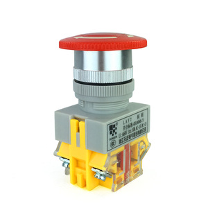 Botón de Parada de Emergencia Tengen de 22 mm con Bloqueo Automático, Cabeza de Hongo, Protección IP40 - Product Image 4