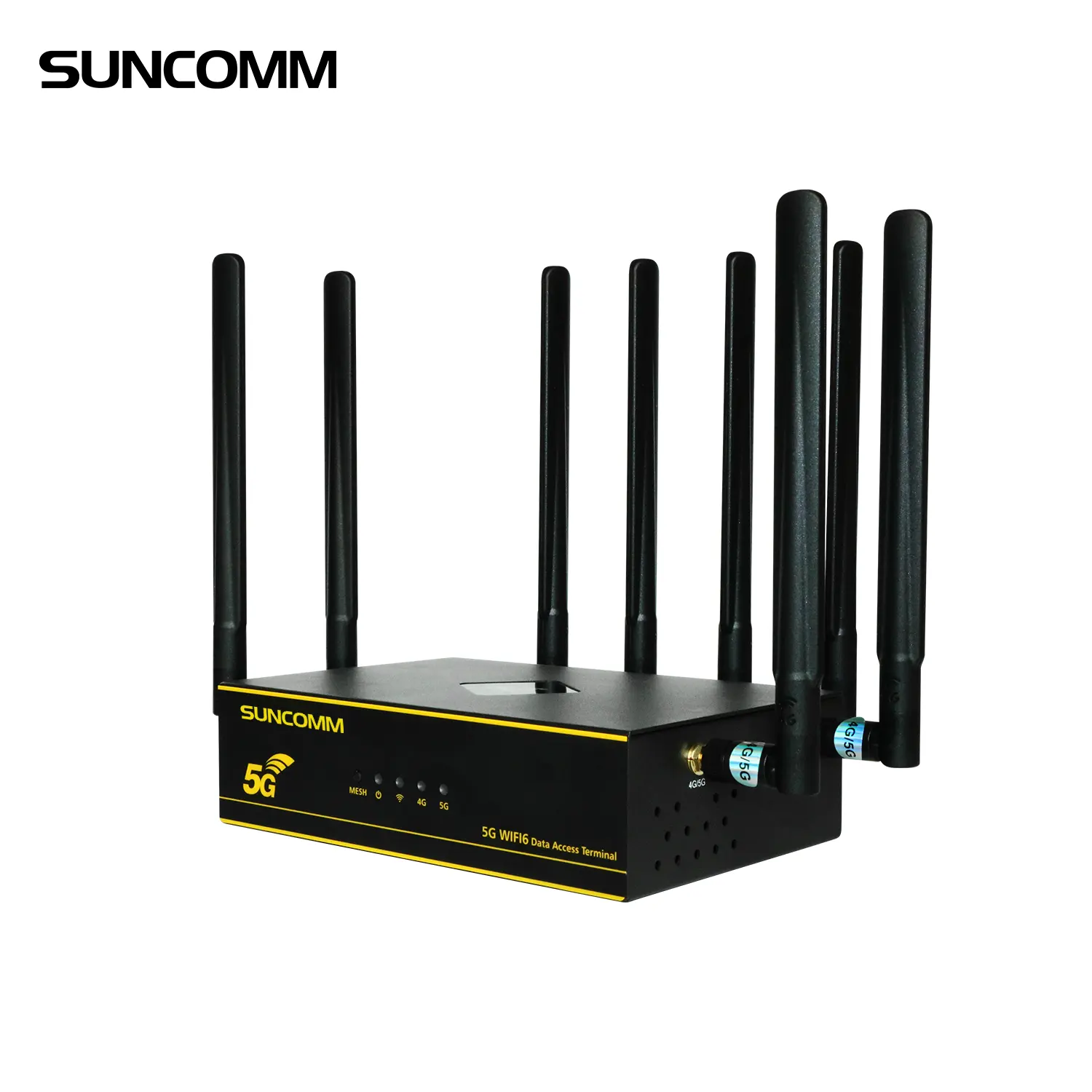 USA hot selling SUNCOMM O1 5G CPE external antenna WIFI 6 modem office t mobile home internet X62 5G router with sim card slot