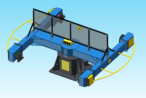 Unidad de Soldadura Rotatoria Horizontal de 3 Ejes de Alta Velocidad para Soldadura Automática de Componentes Centrales de Motor en Celdas Robóticas de Carga Pesada - Product Image 4