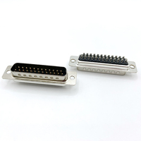 Connecteur mâle D-SUB 25 broches à souder pour câble, prise D-SUB 25 broches, connecteur mâle DB 25P