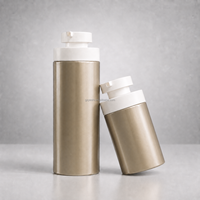 Bouteille pompe en plastique PET 500ml 1000ml grande capacité vide pour shampoing, gel douche, lotion corporelle, emballage cosmétique OEM ODM