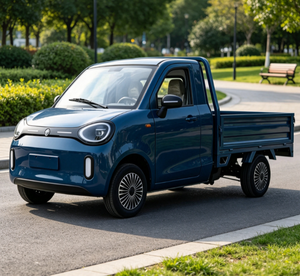 Mini véhicule utilitaire électrique commercial avec système de freinage à disque avant et à tambour arrière, capacité de chargement élevée, <span class=keywords><strong>camion</strong></span> utilitaire électrique équipé - Product Image 1