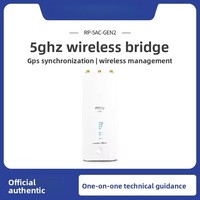 Pont sans fil Gigabit 5 GHz pour station de base UniFi RP-5AC-Gen2 (antenne non incluse) Gestion du réseau UBNT GPS