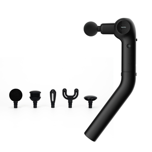 Pistola de Masaje de Espalda de Amplitud OEM de Fábrica Beoka, Relajación Muscular Portátil, Mini Gimnasio Corporal Inteligente, Pistola de Fascia de Mango Largo - Product Image 3