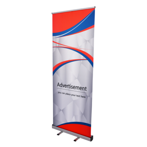 Hot Sale Custom 80x200 Retractable Pop up Banner Stand Aluminum Frame Portable Roll-up Printed Promotion <b>Advertising</b> Display - Product Image 6