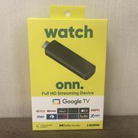 Clé TV Onn 4K/8K Android 14 Quad Core, Clé TV Intelligente avec Connectivité 5G, 2 Go de RAM, Télécommande Vocale, Lecteur Multimédia en Streaming, Décodeur