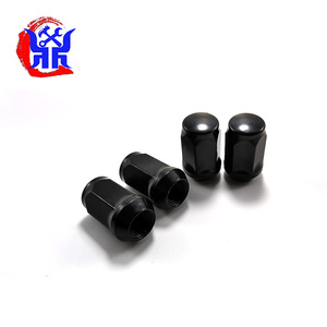 น็อตล้อรถยนต์,อุปกรณ์เสริมรถยนต์ขาสั้นล็อคฮอร์นเจ็ดชั้นก้านเหล็กทรงกรวย - Product Image 3